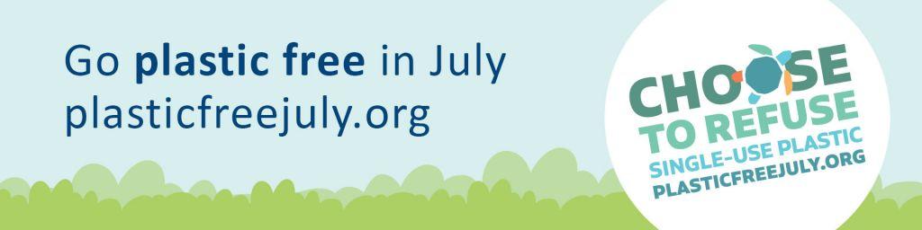 Plastic Free July Banner