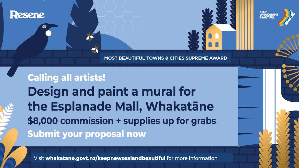 Keep NZ Beautiful Mural Keep NZ Beautiful Mural