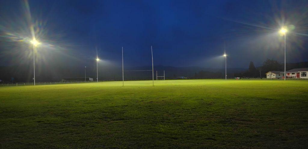 Waimana Domain at night