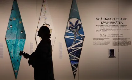 Maisy Rika singing to Nga Mata o te Ariki Tawhirimatea Maisy Rika singing to Nga Mata o te Ariki Tawhirimatea