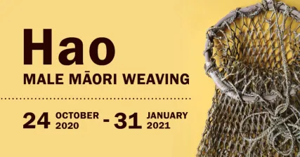 Hao male maori weaving exhibition