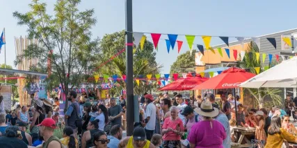 Food Truck Village in Wharaurangi