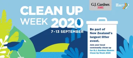 Keep NZ Beautiful Clean Up Week - 7 to 13 September 2020