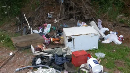 Rubbish Dumped at Tahuna Road