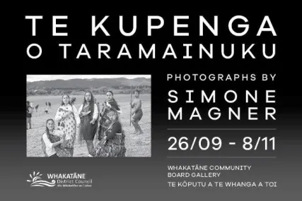 Te Kupenga o Taramainuku exhibition by Simone Magner