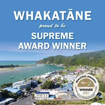 Whakatāne wins Supreme award at Keep New Zealand Beautiful Awards