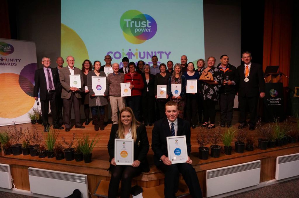 Trustpower Whakatāne District Community Award winners