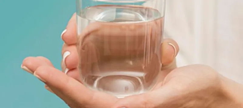 Glass of water