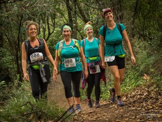 “The Green Goddesses”, fighting poverty one step at a time at this year’s Oxfam Trailwalker.