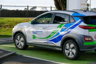 Whakatane District Council 100 percent electric vehicle