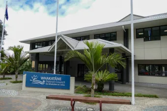 Whakatāne Council Building - outside