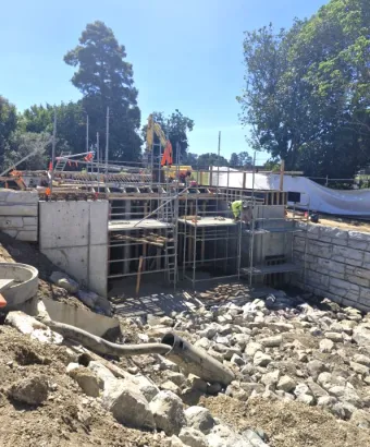 Hinemoa pump station progress